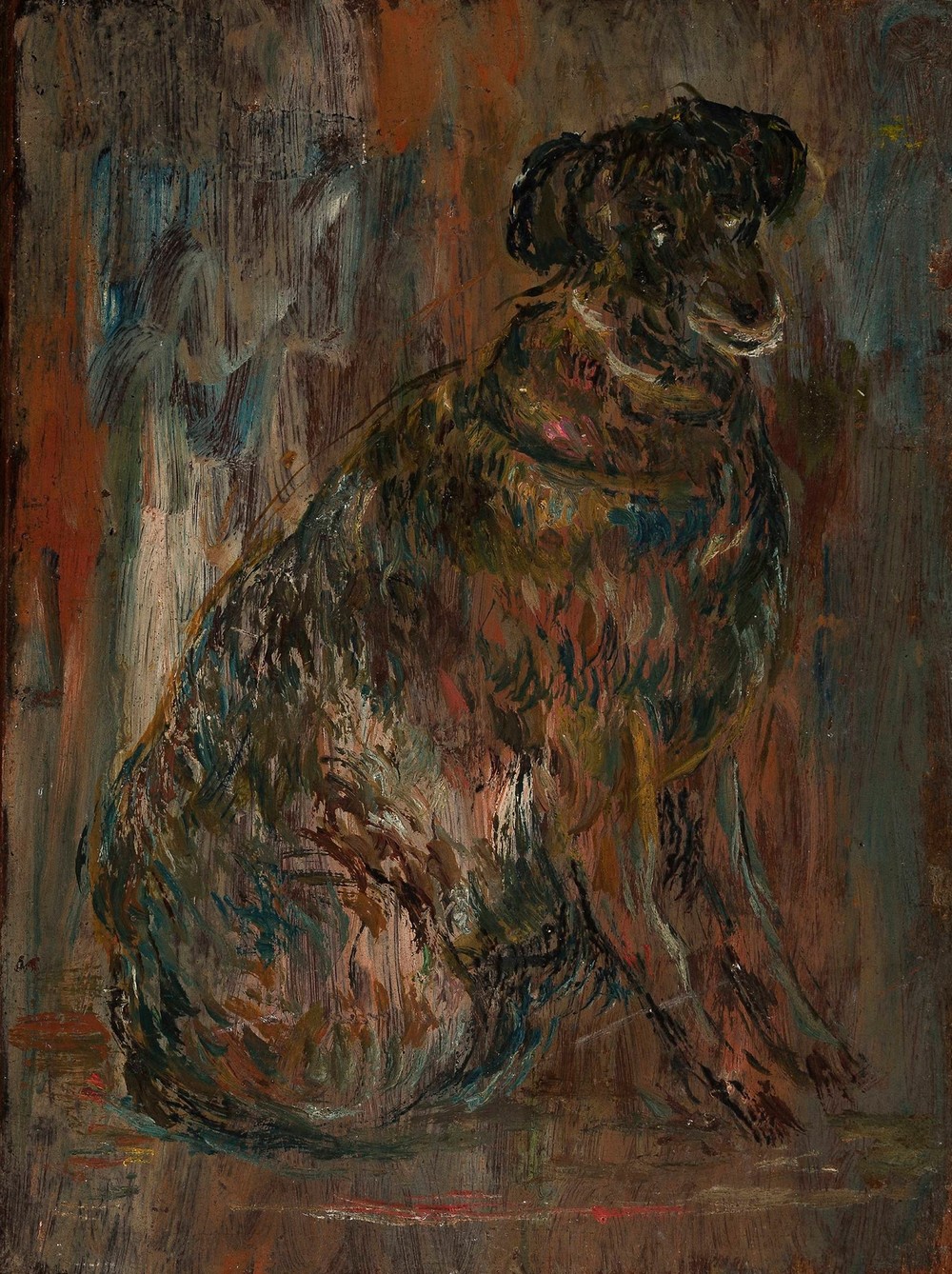 Study of a dog (Malina)