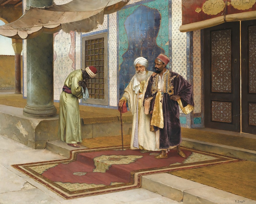 Leaving The Mosque