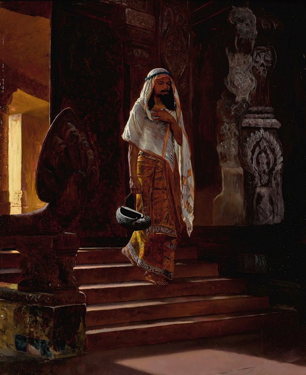 Entering The Temple