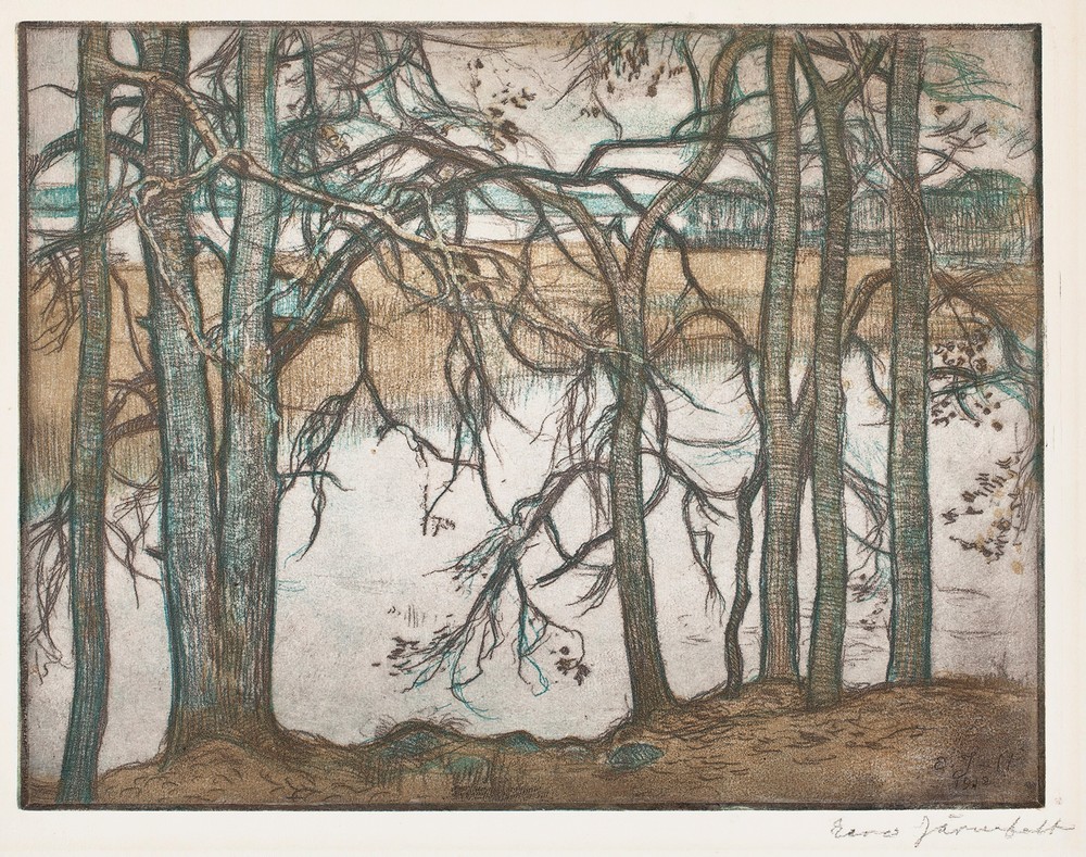 Lake Shore with Reeds