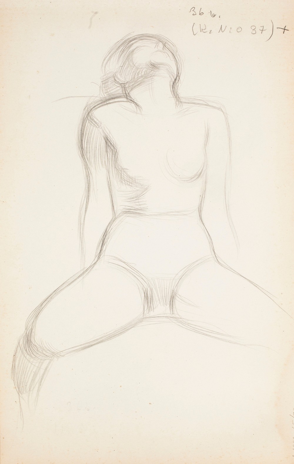 Nude model