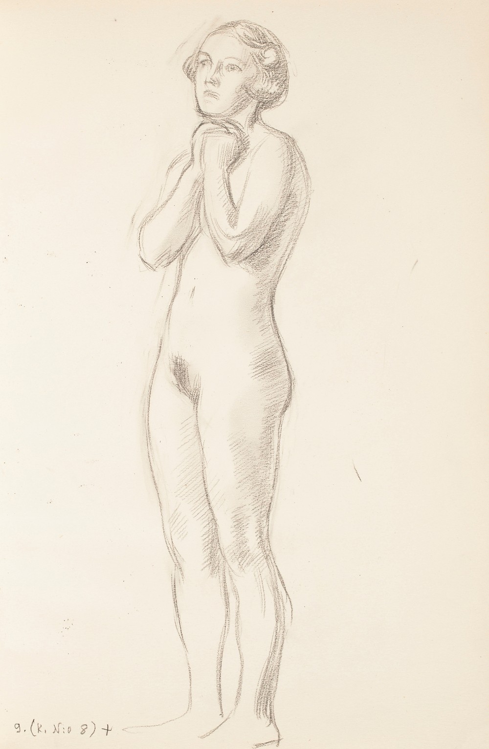Nude model