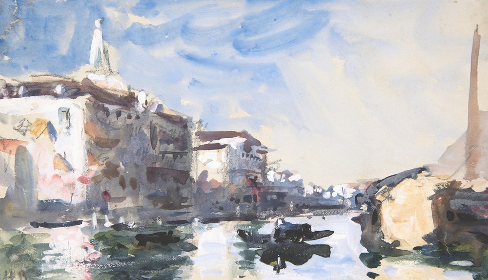 Scene on the Grand Canal, Venice (19th century)