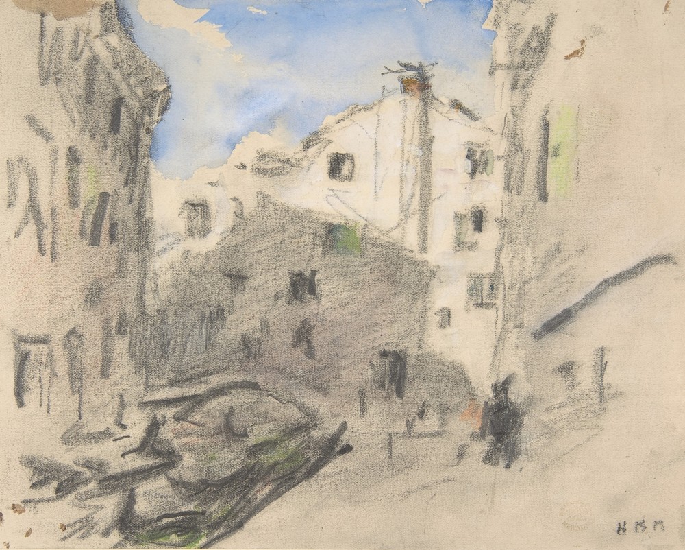 Venetian Street Scene (19th century)