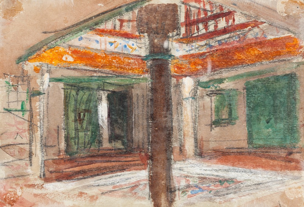 Interior of an Exotic Palace (c. 1867)