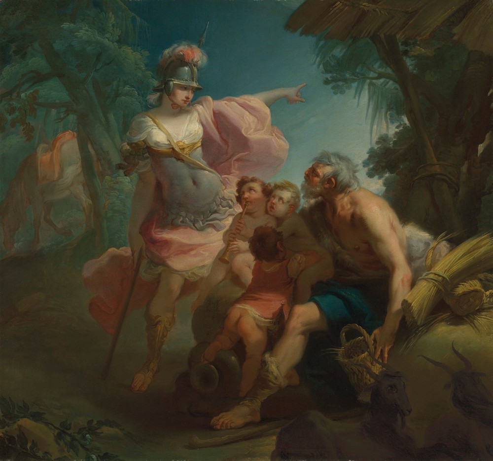 Erminia amongst the Shepherds