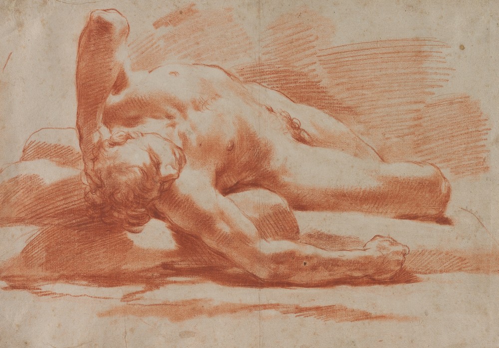 Reclining Male Nude (second half 18th century)