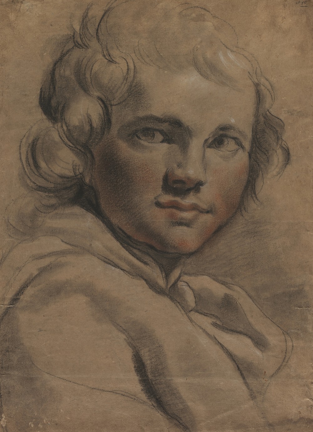 Head of a Young Man (recto) (1780s)
