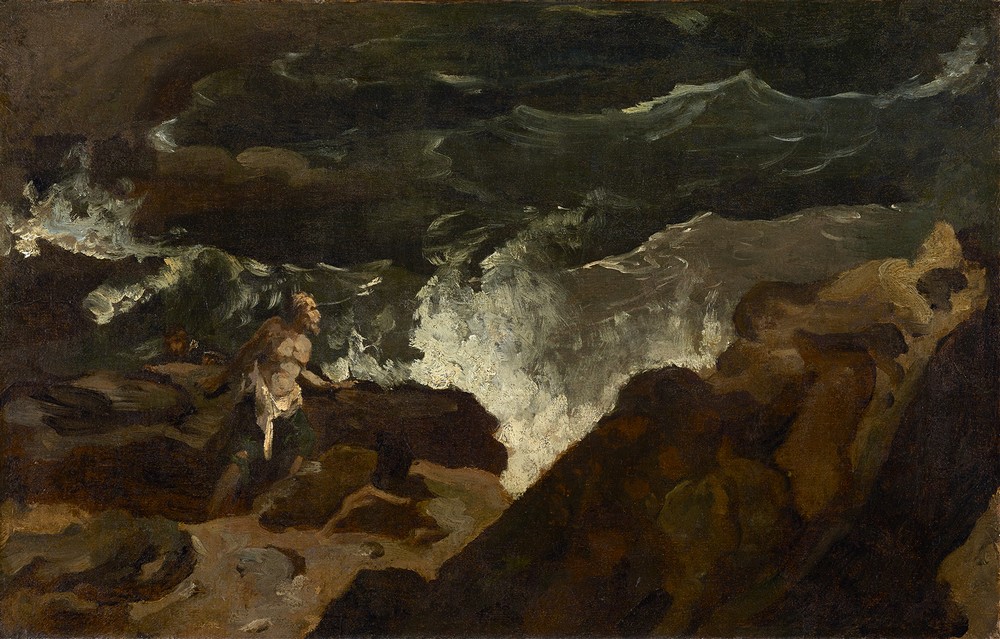 Shipwrecked on a Beach (The Tempest) (ca. 1822–23)