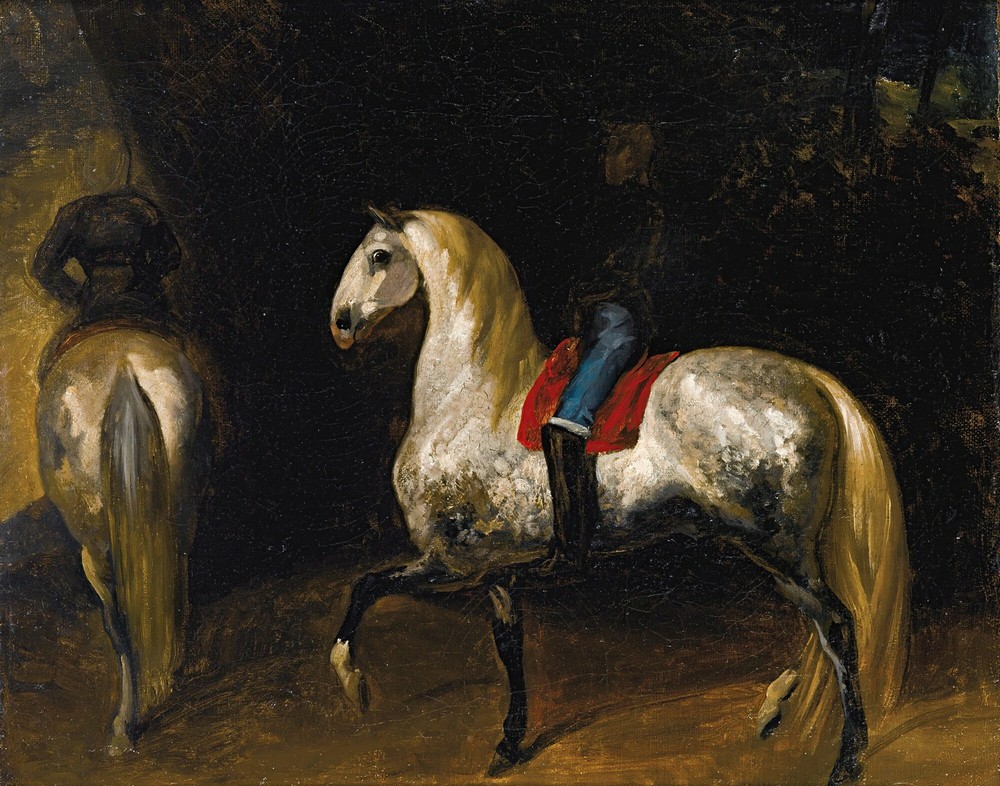 Chevaux Gris Pommelé
