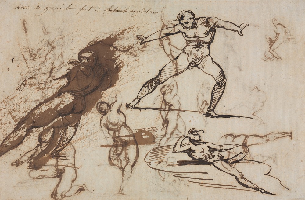 Sheet of Sketches (recto)