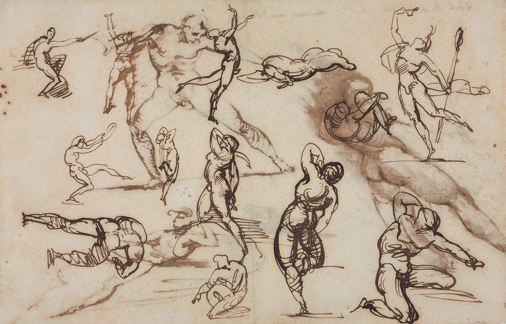 Sheet of Sketches (verso)