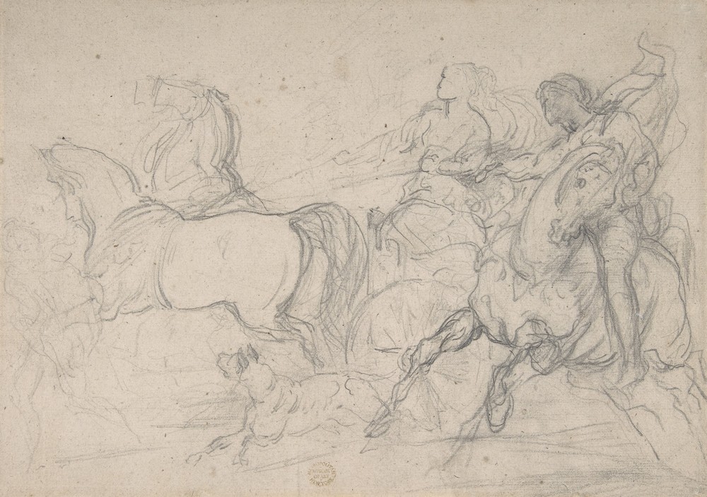 Charioteer and Horseman