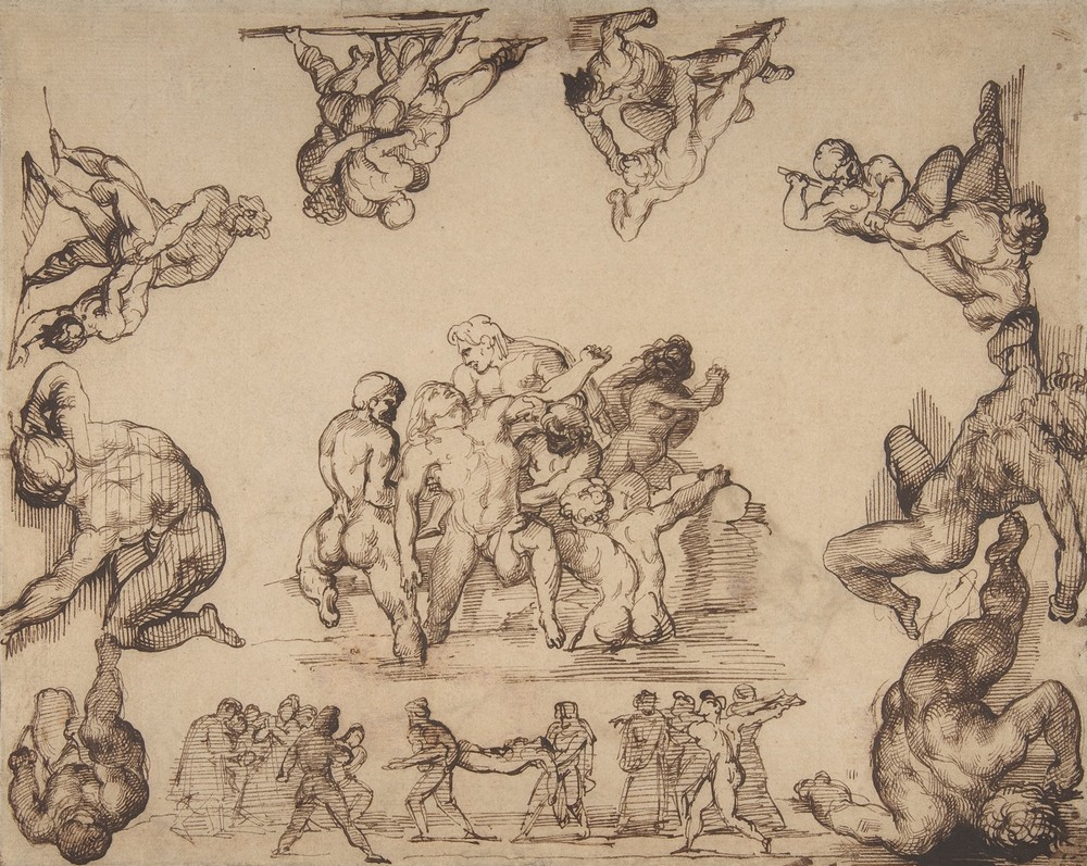 The Rescue of a Drowned Man (ca. 1817–18)