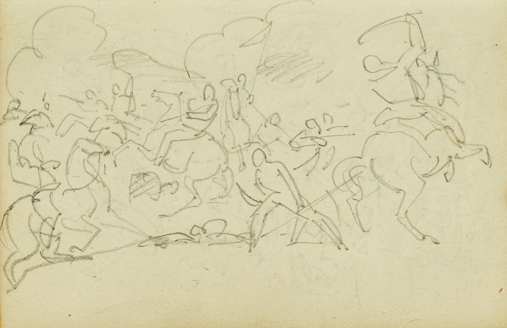 Cavalry battle