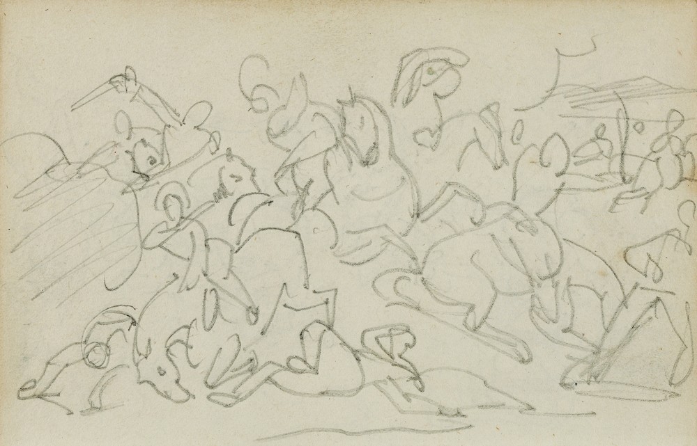 Cavalry battle