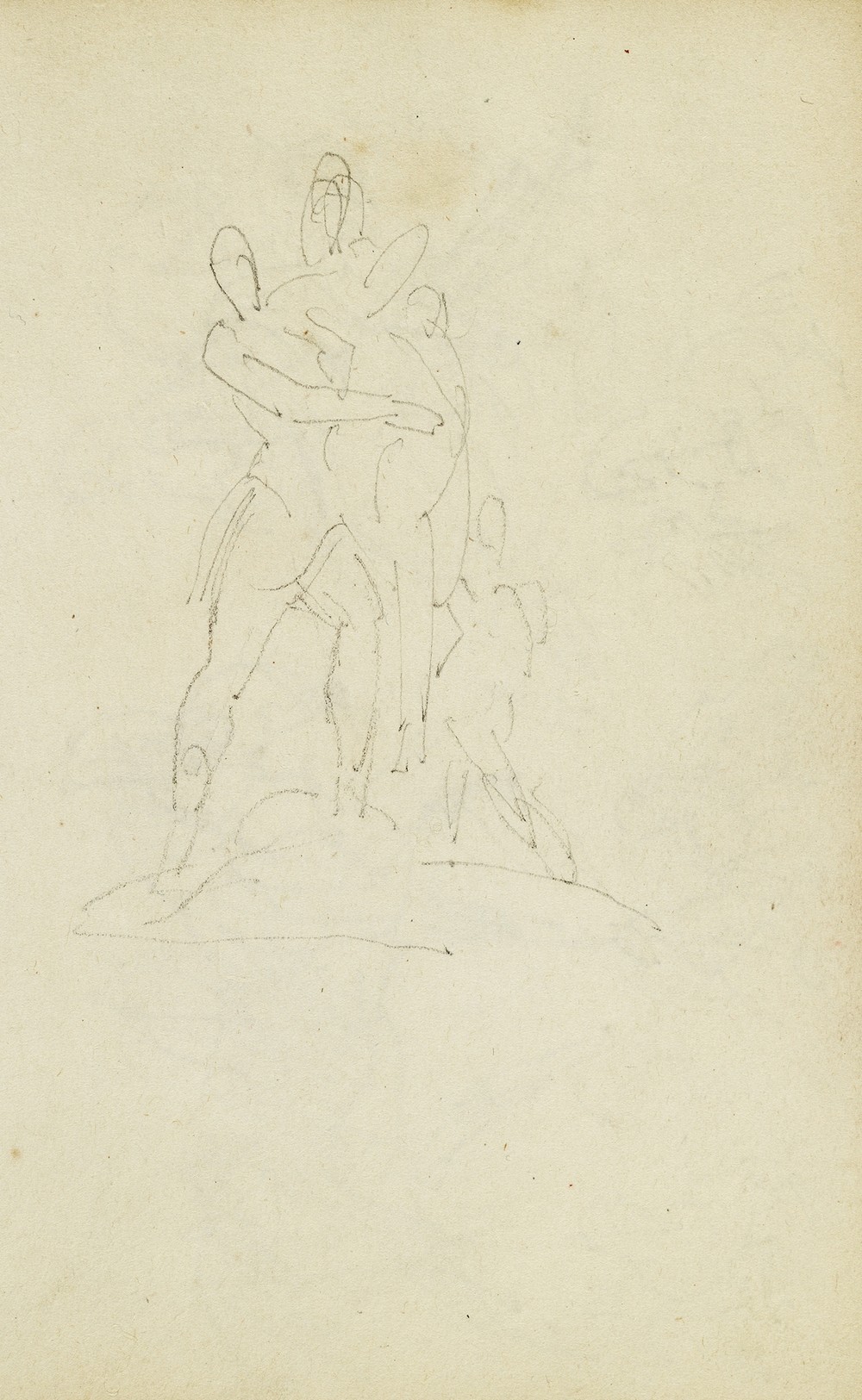 Group of three figures