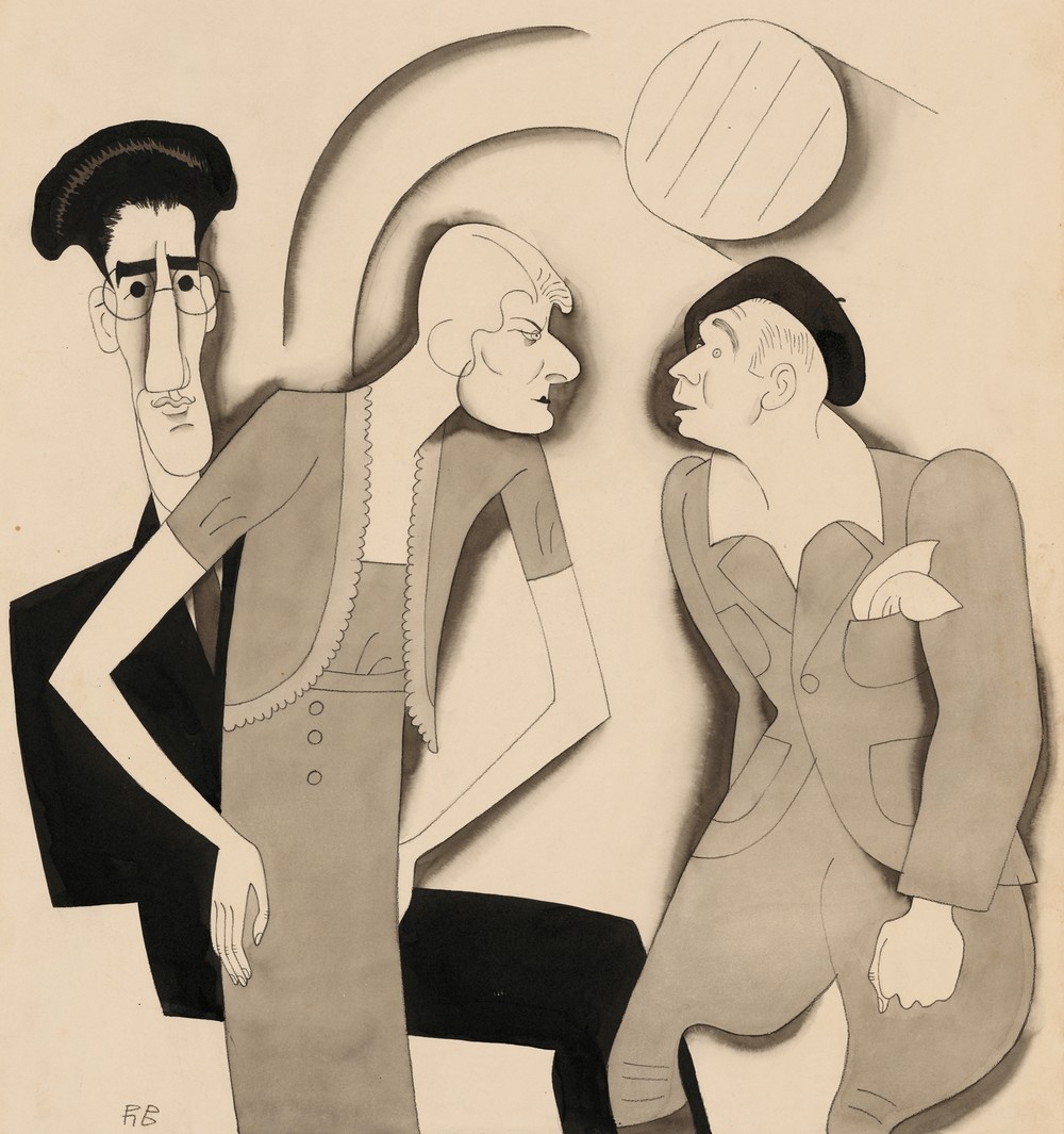 George Kaufman (with Jean Dixon and Hugh O’Connell)