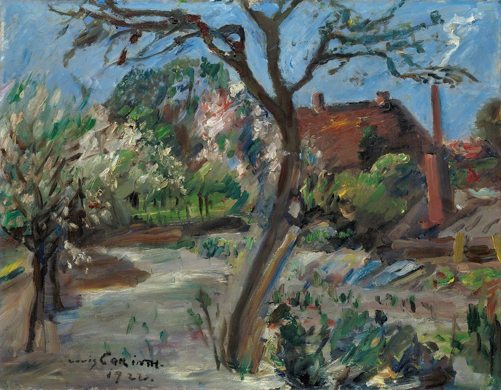 Landscape in early spring
