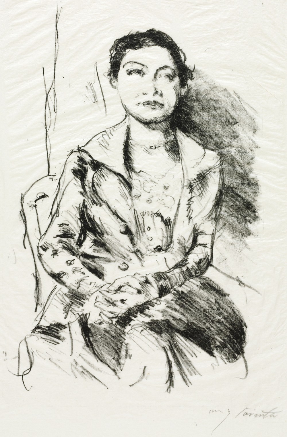 Portrait of a Young Woman (Anneliese Halbe)