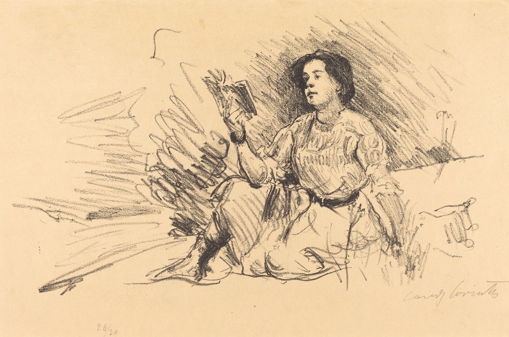 Girl Reading (Lesendes Mädchen)