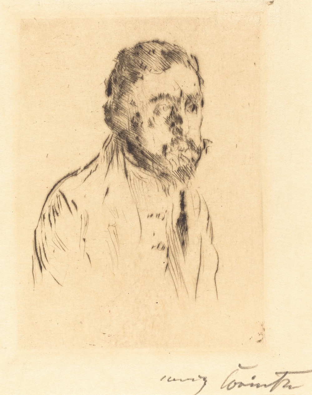 Hermann Struck (Bildnisstudie H. St.)